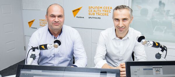 Andrei Volentir și Igor Bucătaru - Sputnik Moldova