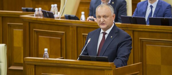 Игорь Додон - Sputnik Молдова