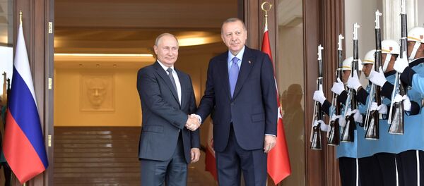 Рабочий визит президента РФ В. Путина в Турцию - Sputnik Moldova-România