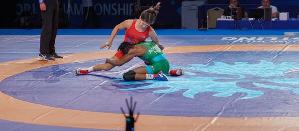 Борец из Молдовы Анастасия Никита, выступающая в весе до 57 килограммов - Sputnik Молдова