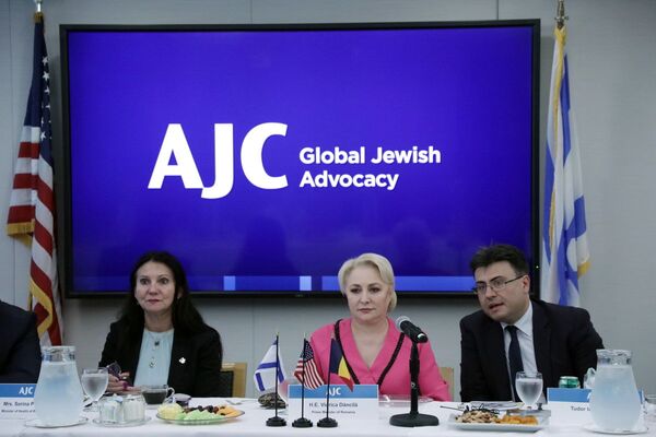 Dăncilă, întâlnire importantă în SUA cu Banca Mondială Dăncilă, întâlnire importantă în SUA cu Banca Mondială - Sputnik Moldova-România