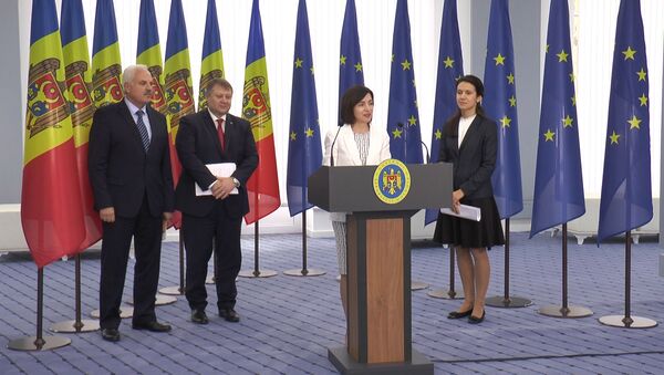 Maia Sandu despre activitatea ministerelor după 100 de zile - Sputnik Moldova