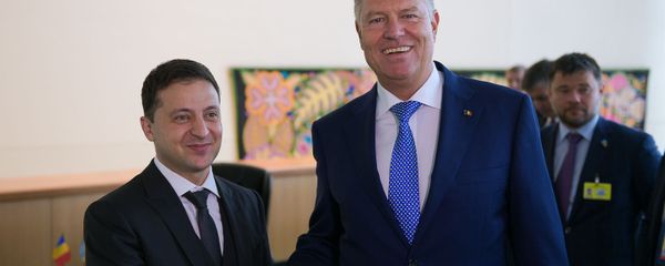 Întrevederea bilaterală cu Președintele Ucrainei, domnul Volodâmâr Zelenski - Sputnik Moldova-România