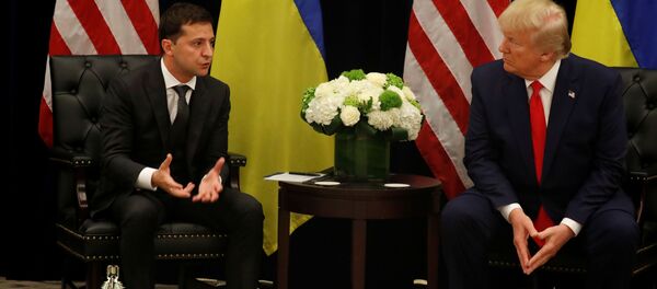 Владимир Зеленский и Дональд Трамп - Sputnik Молдова