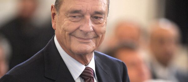 Лауреат Государственной премии России за выдающиеся достижения в области гуманитарной деятельности 2007 года, экс-президент Франции Жак Ширак Лауреат Государственной премии России за выдающиеся достижения в области гуманитарной деятельности 2007 года, экс-президент Франции Жак Ширак - Sputnik Молдова