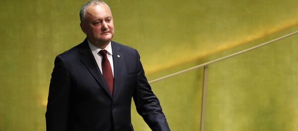 Igor Dodon la ONU - Sputnik Moldova