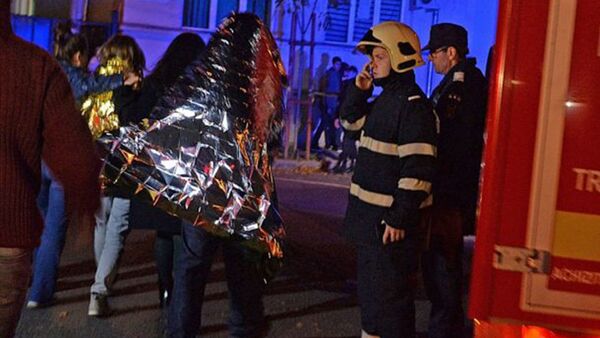 Incendiu la clubul de noapte Colectiv - Sputnik Moldova