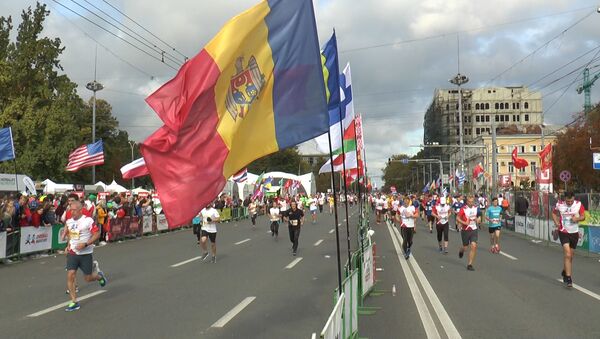 În Capitală are loc cel de-al cincilea Maraton Internațional Chișinău - Sputnik Moldova