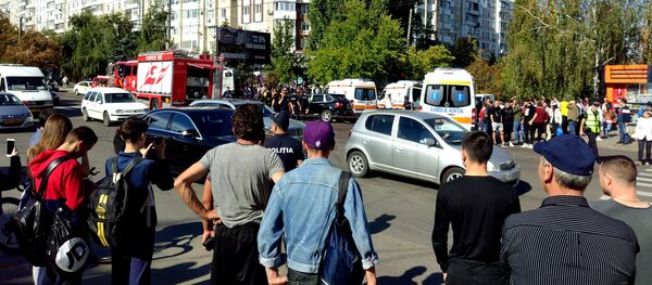 Accident în sectorul Buiucani, 30 septembrie 2019 - Sputnik Moldova-România