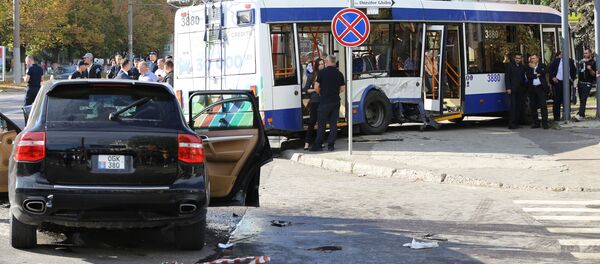 Accident în sectorul Buiucani, 30 septembrie 2019 - Sputnik Молдова