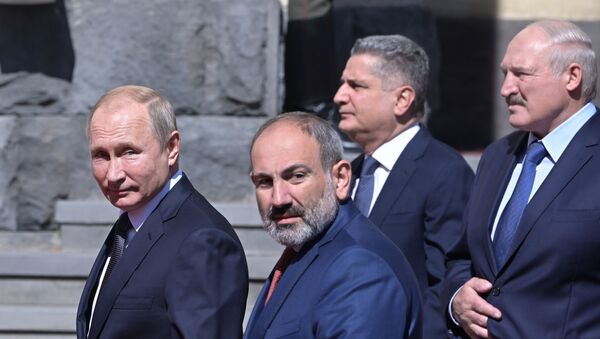 Рабочий визит президента РФ В. Путина в Армению - Sputnik Молдова