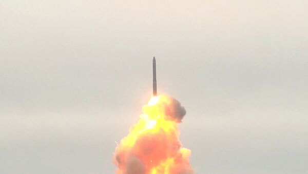 
Lansarea-test a rachetei balistice intercontinentale „Topol-M”
 - Sputnik Moldova