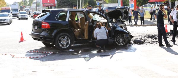 Accident în sectorul Buiucani, 30 septembrie 2019 - Sputnik Moldova-România