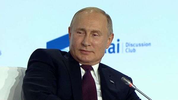 Путин пошутил в ответ на заявление Токаева про ядерное оружие - Sputnik Молдова
