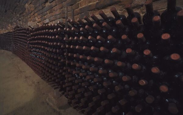 Самые старые винодельческие подвалы Молдовы в селе Леонтя - Sputnik Молдова