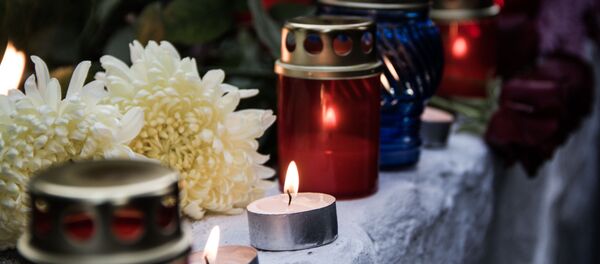 Возложение цветов у посольства РФ в Молдове - Sputnik Moldova