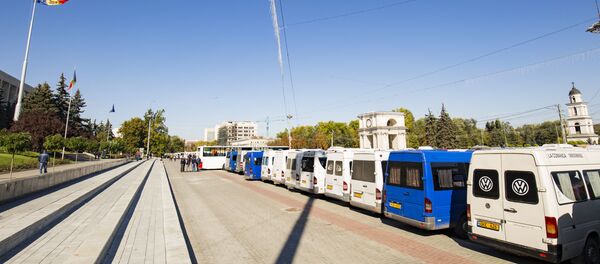 Protest transportatori, 09 octombrie 2019 Protest transportatori, 09 octombrie 2019 - Sputnik Moldova