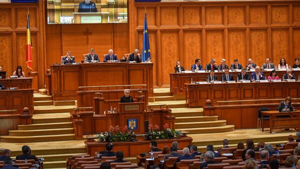 Parlament Romania - Sputnik Moldova-România