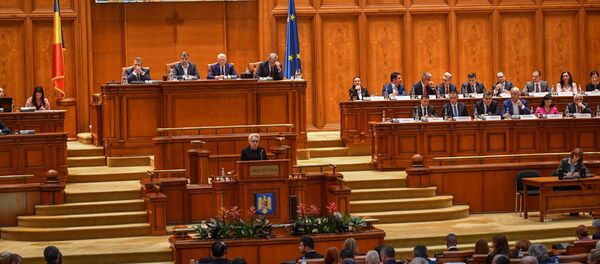Parlament Romania - Sputnik Moldova-România