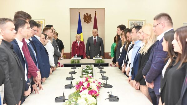 Președintele Republicii Moldova a participat la ședința festivă de lansare a noului an de studii a Institutului Național al Justiției - Sputnik Moldova
