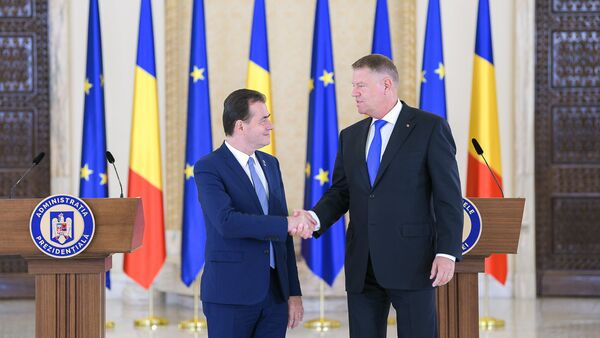 Klaus Iohannis l-a desemnat premier pe domnul Ludovic Orban - Sputnik Moldova-România