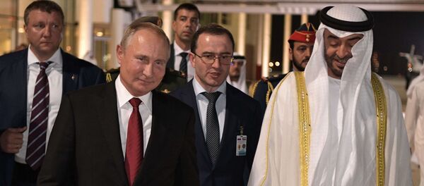 Государственный визит президента РФ В. Путина в ОАЭ - Sputnik Moldova-România