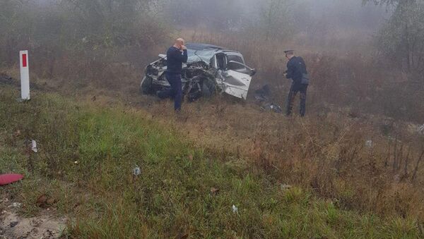 Accident rutier la intrarea în orașul Căușeni - Sputnik Moldova
