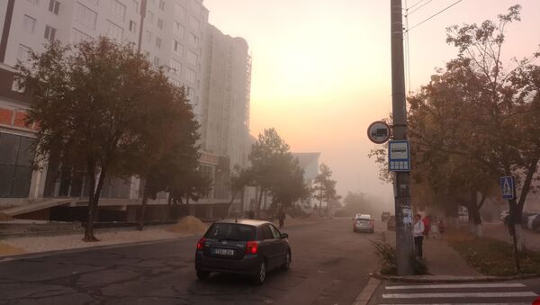 Ceață, toamnă, Chișinău - Sputnik Moldova