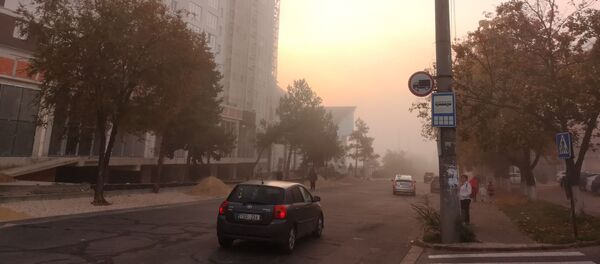 Ceață, toamnă, Chișinău - Sputnik Moldova