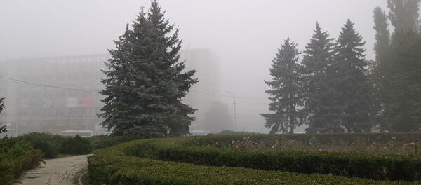 Туман в Кишиневе - Sputnik Moldova-România