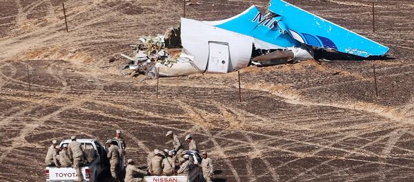 Место крушения российского самолета Airbus A321 в Египте - Sputnik Молдова