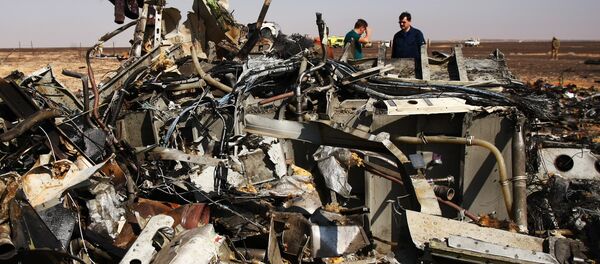 Место крушения российского самолета Airbus A321 в Египте - Sputnik Молдова