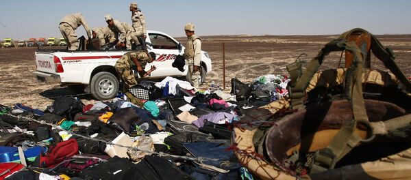 Место крушения российского самолета Airbus A321 в Египте - Sputnik Moldova