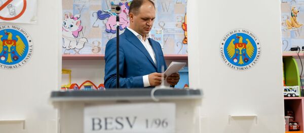 Ион Чебан на выборах в Кишиневе - Sputnik Moldova