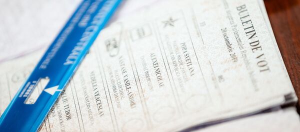 избирательный бюллетень на выборах примара в Кишинев избирательный бюллетень на выборах примара в Кишинев - Sputnik Молдова