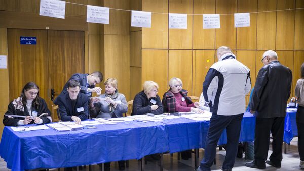 Как жители Молдовы голосовали на местных выборах в Кишиневе  - Sputnik Moldova-România