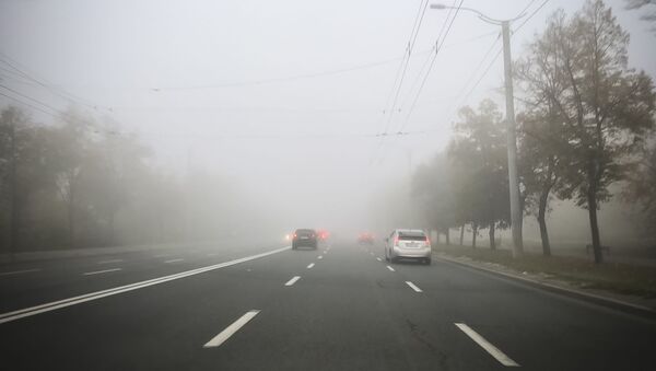Туман, архивное фото.  - Sputnik Молдова