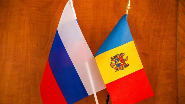 Drapelele Federației Ruse și Republicii Moldova - Sputnik Moldova-România