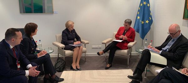 Zinaida Greceanîi a avut o întrevedere cu Președintele APCE  - Sputnik Moldova