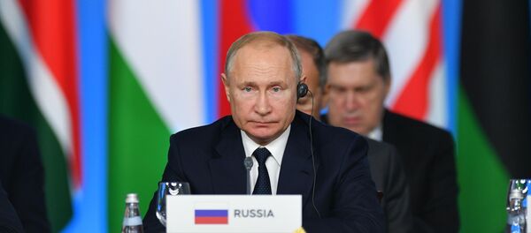 Президент РФ В. Путин принял участие в работе форума Россия - Африка - Sputnik Moldova-România