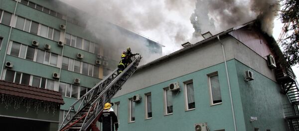 Пожар в Кишиневе - Sputnik Молдова