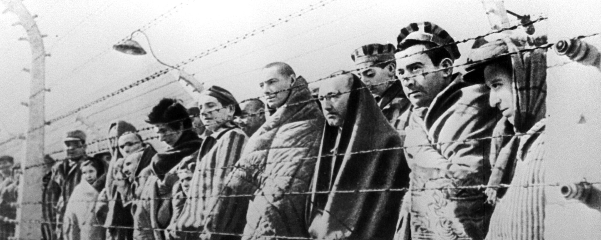 Узники концентрационного лагеря Освенцим - Sputnik Moldova-România, 1920, 27.05.2021