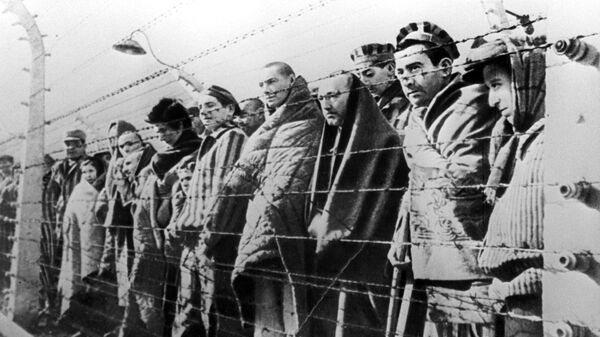Узники концентрационного лагеря Освенцим - Sputnik Moldova