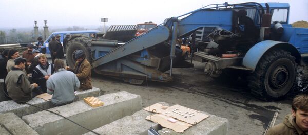 На пограничном мосту через Днестр - Sputnik Moldova