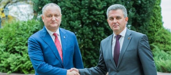 Igor Dodon şi Vadim Krasnoselski - Sputnik Moldova