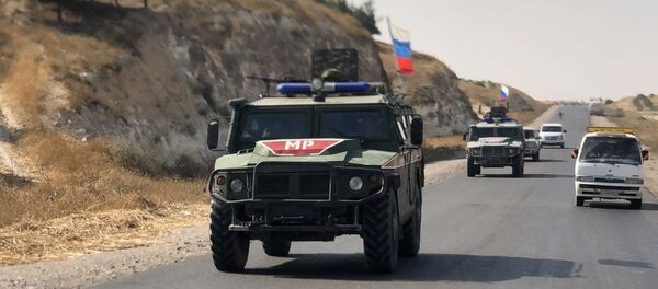 Военная полиция РФ на северо-востоке провинции Алеппо в Сирии Военная полиция РФ на северо-востоке провинции Алеппо в Сирии - Sputnik Moldova-România