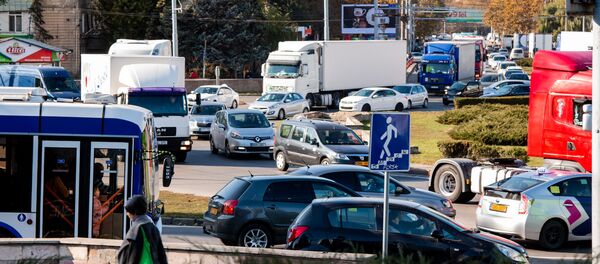 Водители фур вышли на протест - Sputnik Молдова