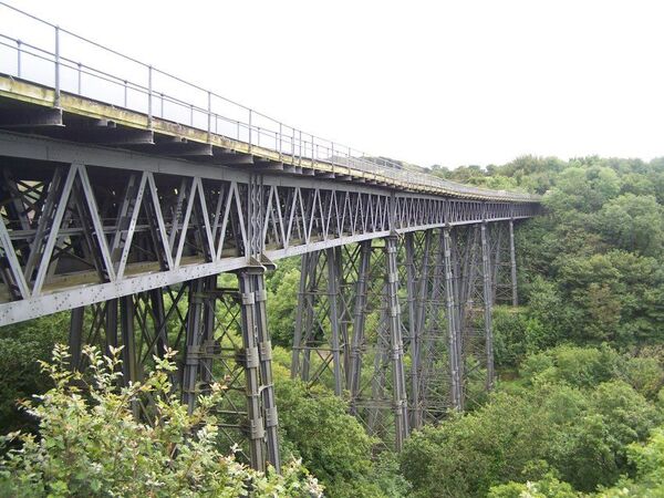 Viaductul Meldon din Anglia - Sputnik Moldova-România