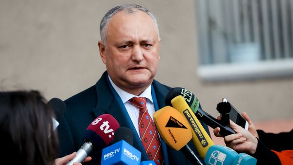 Игорь Додон проголосовал во втором туре местных выборов - Sputnik Moldova