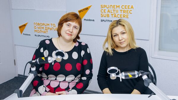 Ala Burlaca și  Marina Dumbraveanu - Sputnik Moldova